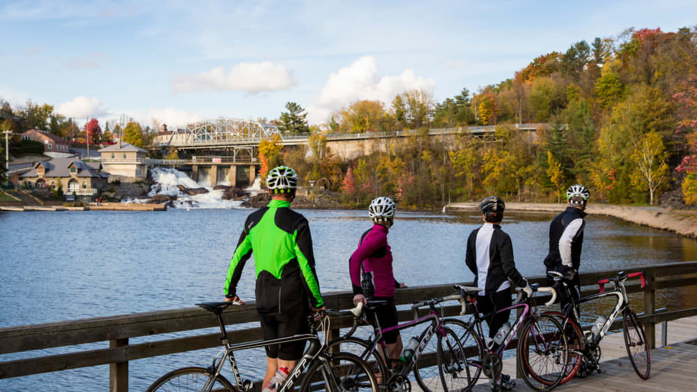 Cycling in Bracebridge