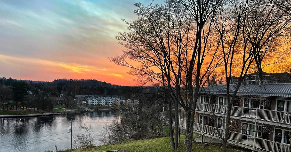Sunset at the Inn
